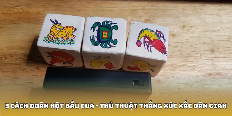 5 Cách Đoán Hột Bầu Cua - Thủ Thuật Thắng Xúc Xắc Dân Gian